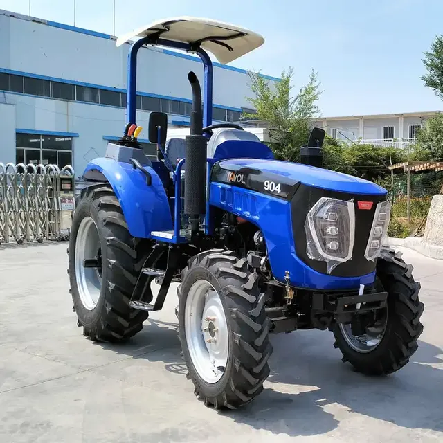 80HP 110HP 4WD Farm Tractor with GPS Automatic Pilot for Agriculture and Farming Equipment
