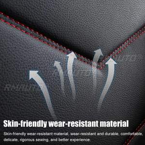 Juego de Fundas Universales para Asientos de Coche, 1 Pieza, Fundas Delanteras y Traseras de Cuero, Protector de Asientos, Alfombrilla para Silla de Coche, Accesorios para Coche, 4 Estaciones - Product Image 4