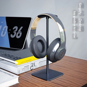 <span class=keywords><strong>Support</strong></span> de <span class=keywords><strong>casque</strong></span> en métal, logo sérigraphié, <span class=keywords><strong>support</strong></span> amovible en alliage d'aluminium, étagère de rangement et d'exposition, modèle de moule privé SD-040R - Product Image 4