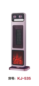 Oscillating Tower <strong>Fan</strong> <strong>Heater</strong> with Fireplace 33 Inches - Portable PTC <strong>Ceramic</strong> Electric <strong>Heater</strong> with LCD Display Remote Control - Product Image 5
