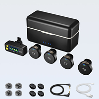 Microphone cravate sans fil OEM ODM M3Q, son HiFi, surveillance en temps réel, logo personnalisé, marque privée pour les créateurs de contenu et les détaillants