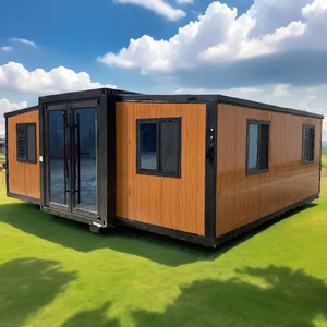ขาย20Ft 40Ft เคลื่อนที่เคลื่อนที่ prefab บ้านใส่ของขยายได้ห้องน้ำเต็มรูปแบบบ้านขนาดเล็กสำหรับอาคารสำนักงาน - Product Image 4