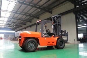 Carretilla elevadora diésel grande de 10 toneladas con transmisión hidráulica de motor japonés, carretilla elevadora de 1000kg <span class=keywords><strong>a</strong></span> la venta - Product Image 3