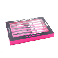 Kit de pinceaux de maquillage de luxe personnalisés, trousse de toilette, vente en gros, fabriqué au Vietnam,