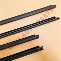 Moulures de joint d'étanchéité pour vitres de portes avant et arrière 68210-52210 68230-52180 pour Prius C (NHP10) 2012 2013 2014 2015 2016 2017 2018 2019