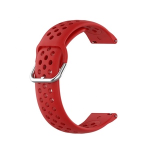 Correas Deportivas de Silicona, Correa de Repuesto para Reloj Inteligente <span class=keywords><strong>HUAWEI</strong></span> WATCH <span class=keywords><strong>GT</strong></span> 2 Pro, Samsung Watch 5 4 <span class=keywords><strong>3</strong></span> <span class=keywords><strong>Active</strong></span> <span class=keywords><strong>3</strong></span> 2 - Product Image 3