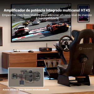 Fosi Âm Thanh Ht4s Màu Xanh <span class=keywords><strong>4</strong></span>.1 Nhà Âm Thanh Khuếch Đại, Ngoài Trời Loa <span class=keywords><strong>Amp</strong></span> Mini Máy Tính Để Bàn <span class=keywords><strong>Amp</strong></span> <span class=keywords><strong>4</strong></span> Kênh Bass Shaker <span class=keywords><strong>Amp</strong></span> Cho Loa - Product Image 3