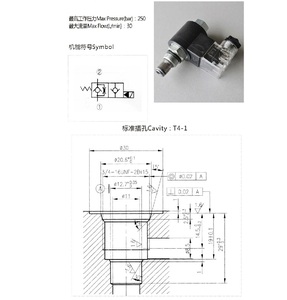 DHF08-221 2 voies 2 positions normalement ouvertes type Poppet - Product Image 3