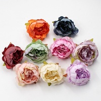 Bunga Peony Buatan Tahan Lama, Mirip Asli, Bahan Sutra, untuk Pernikahan & Tempat Acara