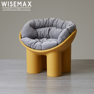WISEMAX MUEBLES Venta caliente Moderno Simple Elefante <span class=keywords><strong>Roly</strong></span> Silla de cuatro patas Silla de polietileno Diseño italiano Elefante Taburete Muebles - Product Image 2
