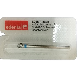 国际标准化组织批准的原装edenta TC刀具牙科硬质合金钻头哈特梅特尔弗雷泽带蓝色环 - Product Image 1