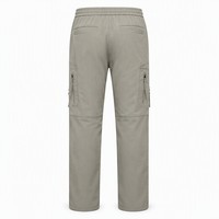 Pantalon Cargo Tactique pour Hommes, 6 Poches, Pantalon de Travail en Coton Mélangé, Jambe Droite, Durable, Construction