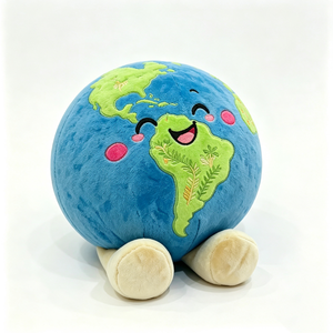 Peluche de la Tierra personalizado, Globo terráqueo de peluche, Peluche del planeta Tierra, Peluche de la Tierra - Product Image 5