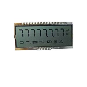 Monochromes <span class=keywords><strong>LCD</strong></span>-<span class=keywords><strong>Display</strong></span> <span class=keywords><strong>7</strong></span> <span class=keywords><strong>Segment</strong></span> <span class=keywords><strong>23</strong></span>-stelliges alpha numerisches <span class=keywords><strong>LCD</strong></span> mit wasserdichtem Anschluss 18-polig - Product Image 1