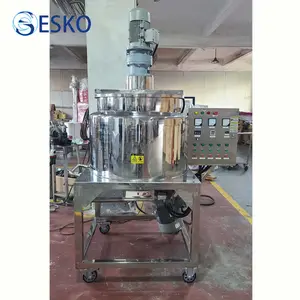 ESKO 2 Years Warranty Dishwashing Hand Wash Homogenizer Mixer For Liquid Soap Detergent Manufacturing Plant