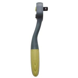 Clé à cliquet Dafei 12 pouces métrique en acier au vanadium, manche en H, revêtement plastique gris-vert, outil de réparation automobile - Product Image 5