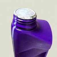 Opercule d'étanchéité par induction en aluminium pour bouteille en plastique, pour huile moteur, bouteille en HDPE