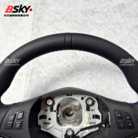 Volant en cuir personnalisé pour BMW E60 E88 E89 E87 E84 E82 E81 E70 E72 E91 E92 E93 E90, châssis E