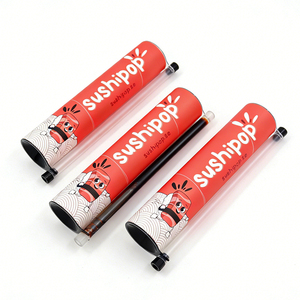 Emballages alimentaires en tube de papier cylindrique écologiques et recyclables personnalisés, boîte en papier cylindrique <span class=keywords><strong>pour</strong></span> sushis et rouleaux faits à la main - Product Image 3