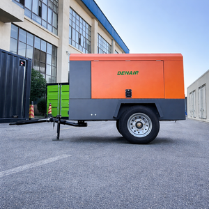 Heavy Duty for Mining and Blasting 375cfm Mobile Air Compressor - Product Image 2