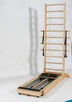 Equipo Comercial de Pilates Reformer para Flexibilidad, Estiramiento Muscular Corporal, Reformer de Madera de Arce, Escalera de Pilates y Barril para Gimnasio o Estudio