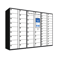 Casier intelligent d'échange de documents avec reconnaissance faciale et empreinte digitale, armoire de stockage électronique pour dossiers, pour le personnel