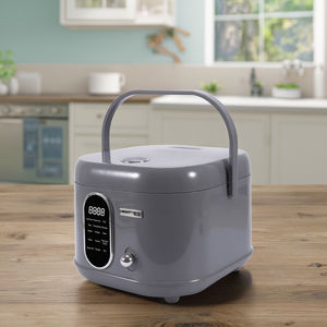 Cuiseur à riz multifonctionnel Petit appareil de cuisine Appareil à commande numérique Cuiseur à riz de <span class=keywords><strong>style</strong></span> rétro Cuiseur à riz sans sucre - Product Image 1