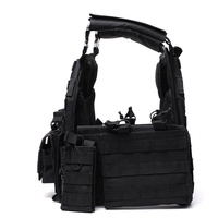 Gilet multifonctionnel léger à libération rapide en polyester pour la course, l'exercice et la protection lors de la prise de vue en extérieur
