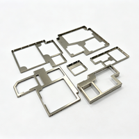 Pelindung EMI Dua Bagian Dapat Dilepas Pasang, Tutup Dapat Dilepas, Pin Solder, Bingkai Nikel Perak, Toleransi 0.03mm, -40~120 untuk RF PCB Kustom