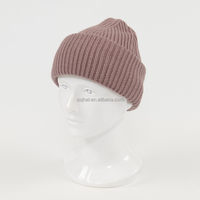 Bonnet unisexe multicolore en tricot Logo personnalisé Casquettes d'hiver à double bride à la mode pour hommes femmes-Vente en gros pour voyage