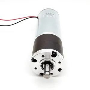 Motor eléctrico de alta calidad, motor eléctrico de alto torque, 200 kg.cm, 12v CC, 24v, con caja de cambios planetaria de 60 mm