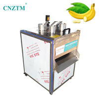 Industriële automatische verstelbare bananen- en plantainsnijmachine met tandwiel voor uniforme productie van fruit- en groentechips