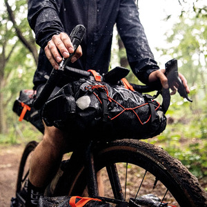 Rangement pour <span class=keywords><strong>guidon</strong></span> étanche pour vélo, sacs <span class=keywords><strong>de</strong></span> cadre avant, secs, pour vtt, accessoires <span class=keywords><strong>de</strong></span> cyclisme - Product Image 4