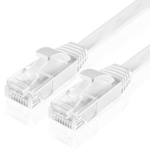 สายอีเธอร์เน็ตแบบแบน Cat6 ม้วน, สายเคเบิลเครือข่าย RJ45 ทองแดงแท้ 30AWG/32AWG, สีตามสั่ง, มีจำหน่ายขนาด 1 เมตร 2 เมตร สำหรับขายส่ง - Product Image 6