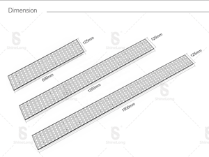 Single Slim <span class=keywords><strong>Bay</strong></span> Light Diseño ultra delgado Sin parpadeo Alta eficacia Amplio rango de exposición Larga vida útil 50000 horas 5 años de garantía - Product Image 5