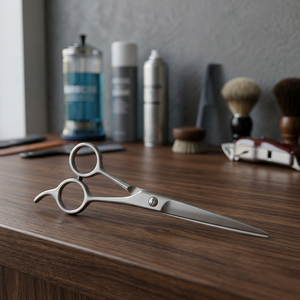 Tijeras de Peluquería Profesionales de Acero Inoxidable con Logotipo Personalizado, Ligeras, para Diestros, Mango Mediano, para Salones de Belleza y Barberías - Privado - Product Image 3