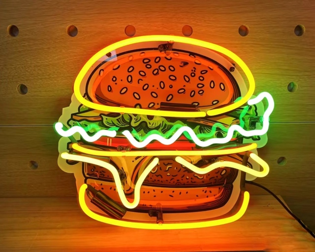 UV Printed LED Neon Sign Custom Shape Design Energy Saving Illuminated Business Advertising Acrylic/PVC Indoor/Outdoor Dimmable