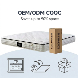 OEM ODM Comfort Hybrid <b>Memory</b> Foam Pocket Spring Mattress Certi-PUR US Certified Roll up in a <b>Box</b> Compressed Bed LZ2503-5 10-Yea - Product Image 5
