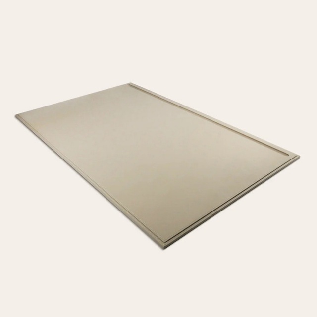 Premium PU Leather Modern Durable Gravure Printed Office Conference Table Mat Custom Desk Mats Memo Pads
