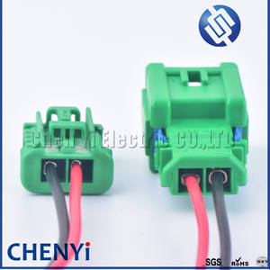 ตัวเชื่อมต่อมอเตอร์สำหรับเครื่องเป่าลมในรถ2ขาสีเขียวตัวต้านทานพัดลมสำหรับ Tiida Sylphy Teana Citroen C3 C2 Peugeot CLIO 3 Megane - Product Image 6