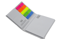 Ensemble de bloc-notes autocollant de marque personnalisée mignon ensemble de notes autocollantes pour la promotion de l'utilisation de cadeaux pour le bureau et l'école