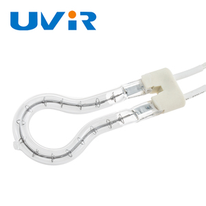 230v 1500w ống thạch anh sóng ngắn vàng phản xạ hồng ngoại vòng halogen đèn sưởi ấm - Product Image 2