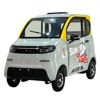 Nouveau véhicule électrique compact à quatre roues entièrement fermé pour usage domestique, véhicule de mobilité pour adultes, double carburant (essence-électrique), voiture électrique