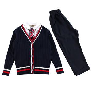 <span class=keywords><strong>Uniforme</strong></span> scolaire de style <span class=keywords><strong>anglais</strong></span> des élèves du primaire pour le printemps automne été chemise à carreaux jupe courte pantalon pour la maternelle - Product Image 2