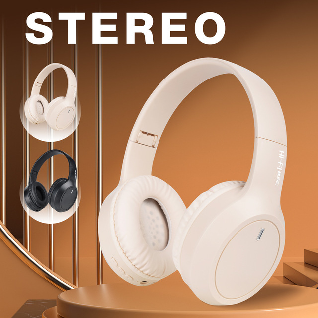 Over-ear Wireless for 5.0 Headphones with AAC Support HIFI Bass Large Dynamic Driver Touch Control 5-10 Hour Battery Life