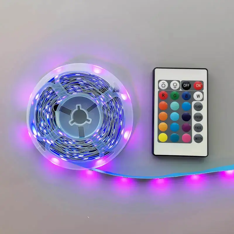 Manufacturers Wholesale Led Light Strip 15m 20m 30m 50m Phone App Control Led Smart Strip Lights