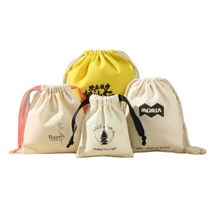 Sac en coton personnalisé avec logo, en toile écologique, pour chaussures, shopping, linge, emballage, recyclable, vente en gros - Product Image 1