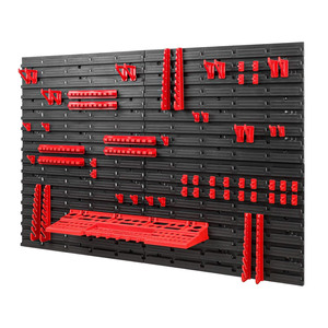 Strumento officina 1152X780mm mensola a muro 55 pz contenitori in plastica e scatole portautensili con accessori per foratura - Product Image 2