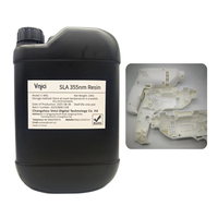 Photopolymère rigide standard de la résine 355nm rigide universelle pour la résine photopolymérisable par lumière blanche d'usage universel d'imprimante de SLA 3D