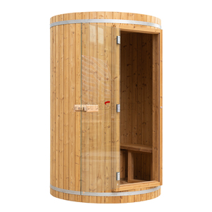 Sauna a Vapore Domestica Moderna in Legno Giapponese, Mini Sauna a Vapore Secca per Spa - Product Image 2